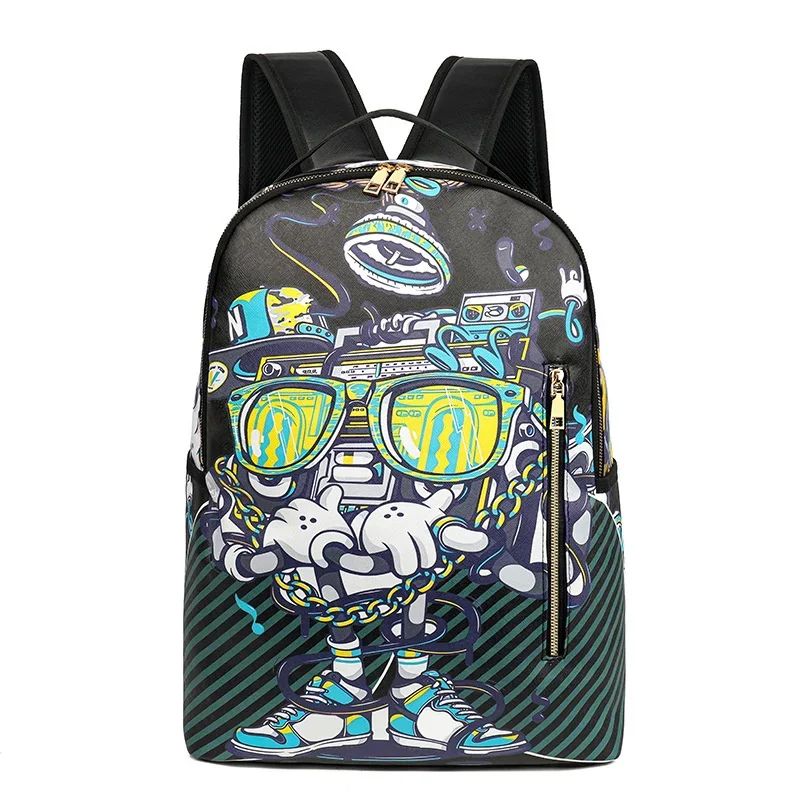 Sac de voyage Y2K sacs à dos drôles motif imprimé sacs à dos personnel léger doux Protection sac à dos étudiants sac nouveau