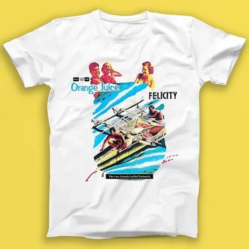 Camiseta de regalo de música Punk Rock de Orange Juice Felicity T1893