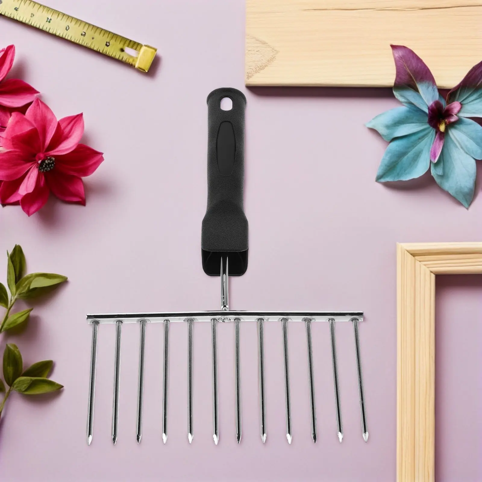 Artistic Texture Comb Brush Plaster Wall Tool Cement Graining Brush for Wall Decoration Texture Painting Drywall Grain Pattern