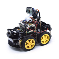 Kidsbits Raspberry Pi 4B Camera Robot Car Python Programming +5 Megapixels For Raspberry Pi 4B(No Raspberry Pi Board ) Robot Kit