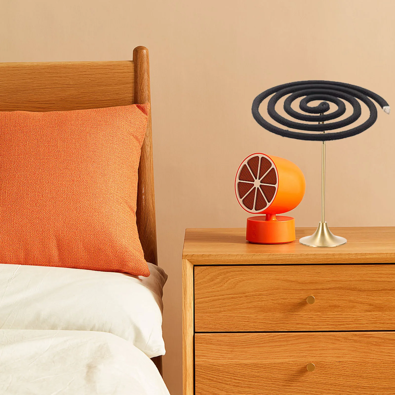 

Brass Coil Holder Mosquito Incense Clip Desktop Stable Fireproof Coil Rack Nordic Style Household Incense Burner Stand