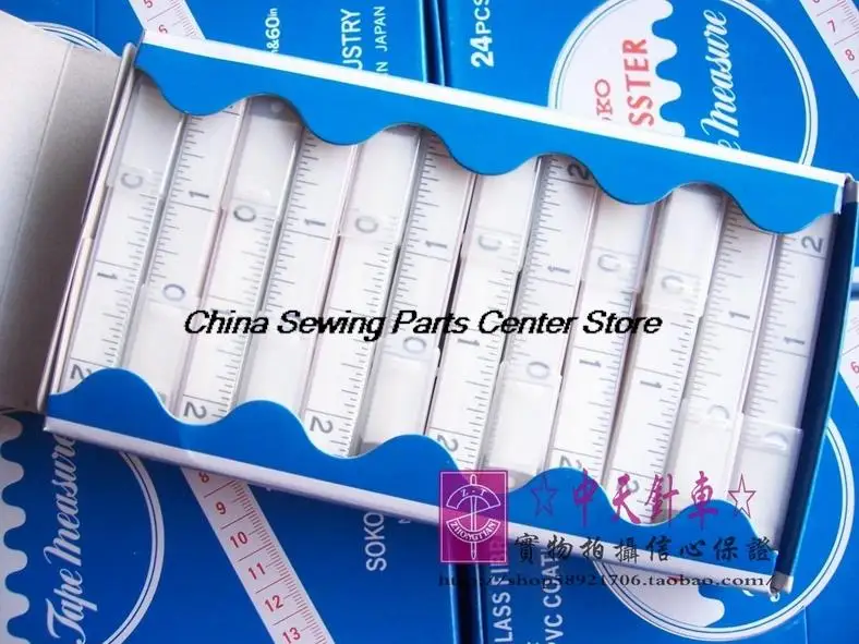 일본 Tds Tailor 수입 Spft 측정 테이프, 1.5m Tailor 소프트 눈금자 측정 테이프, 150cm 60 인치, 1 개