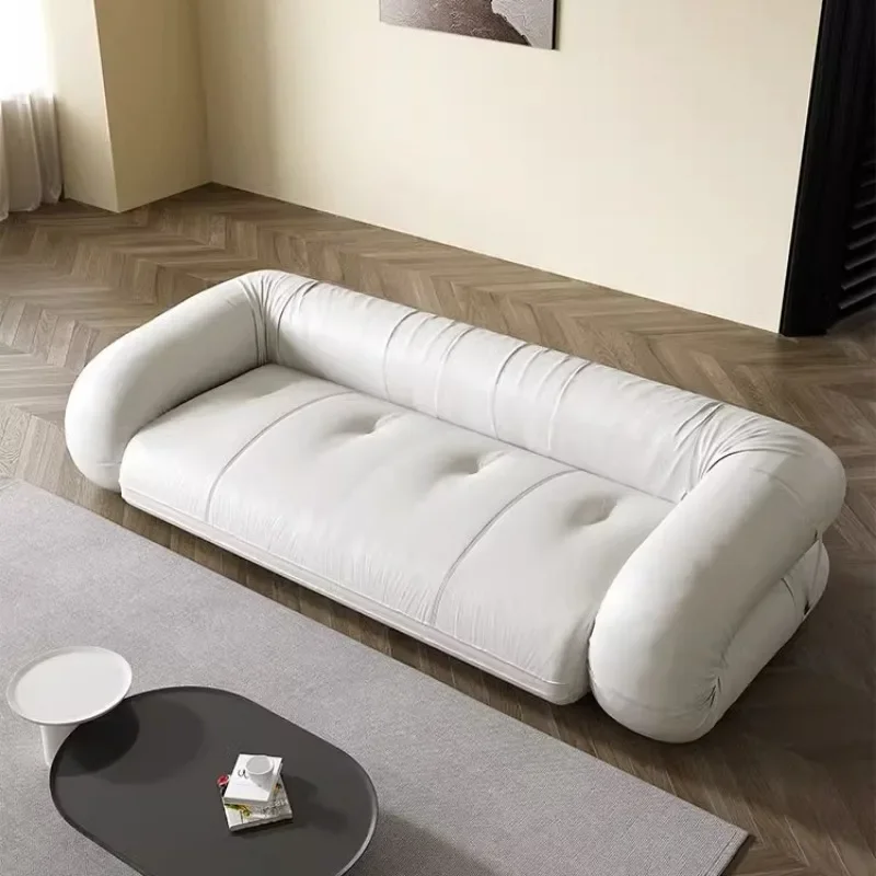 Living Sofa Sectional Room Office Couch Sofas Puff Frameless Futon Cheap Multifunctional Fashion Bed Chairs Armchair Leather Set