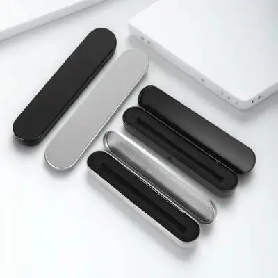 

4Pcs Pencil Boxes Metal Large Capacity Portable Pen Storage Case Hard Metal Pencil Organizer Box for Student Teacher