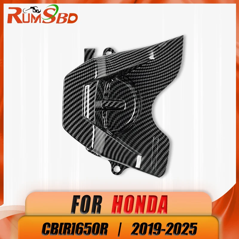 

Motorcycle Front Sprocket Chain Cover Guard Gear Protector Parts for Honda CB CBR 650R 2019-2025 Models - Anodized Aluminum