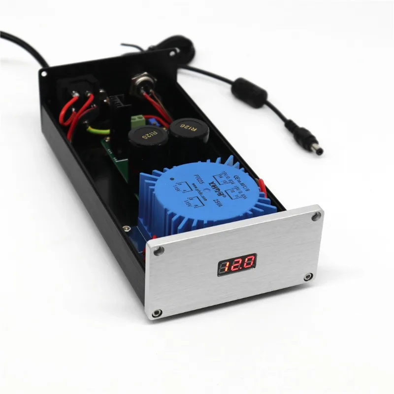 For 25W LT3042@LT1764 2A Low Ripple Silent Voltage Regulator DAC Linear Power Adapter DC 5V 12V