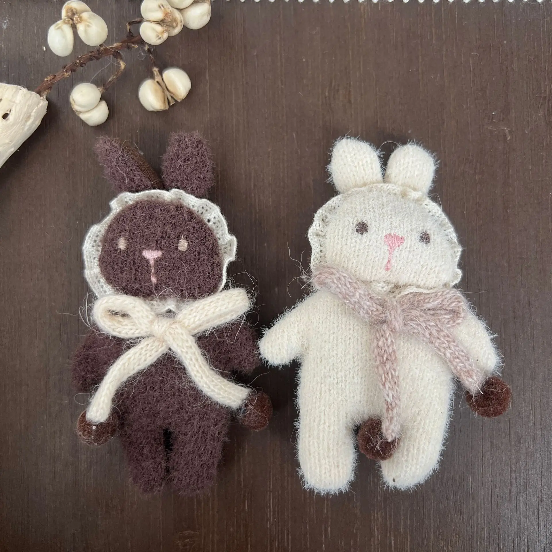 Cartoon Plush Bunny Brooch for DIY Hair Clasp Children Shoe Hat Embellishment Sturdy Comfortable Touch