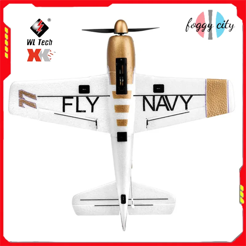 

Wltoy Rc Plane Xka260 Four Channel Remote Control Aircraft Fixed Wing Remote Control Glider Fighter Model Aircraft Toy Gift