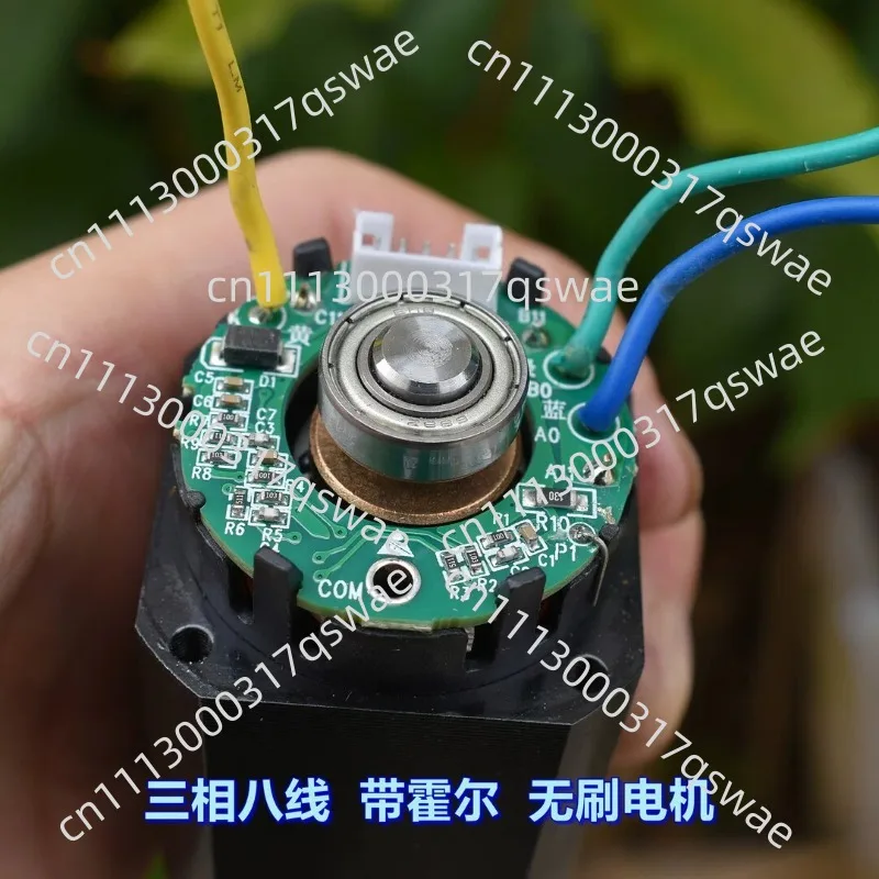 DC12V Three Phase Brushless Worm Gear Lifting Motor For Electric Height Adjustable Standing Desk