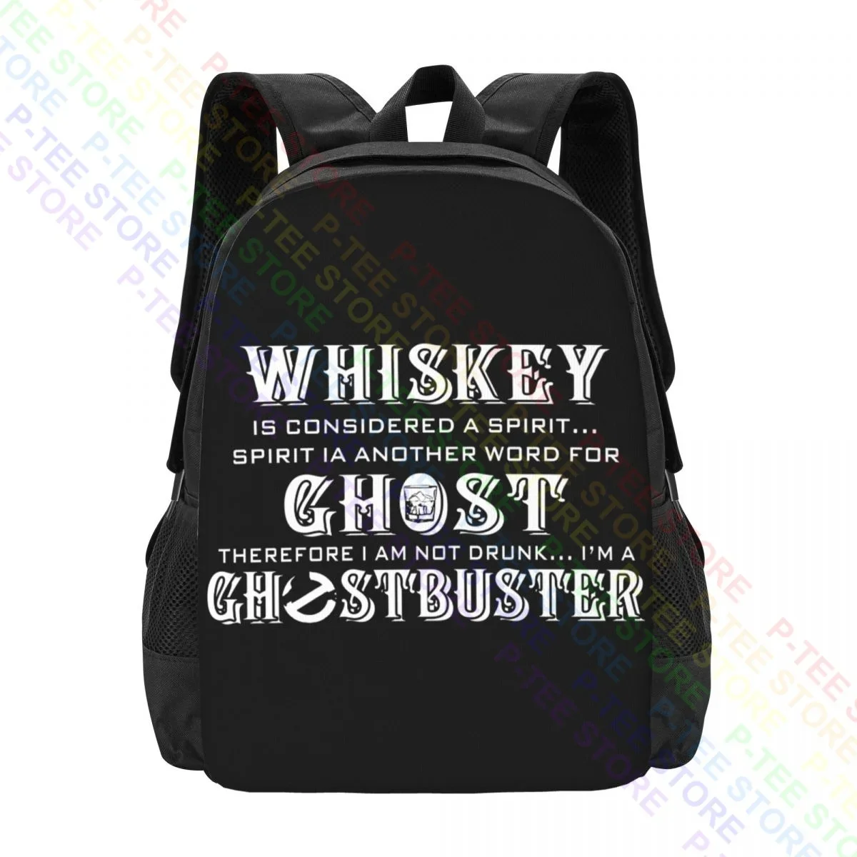 

Виски Ghostbuster Drinking Spirits 857Рюкзак Складная пляжная сумка большой вместимости