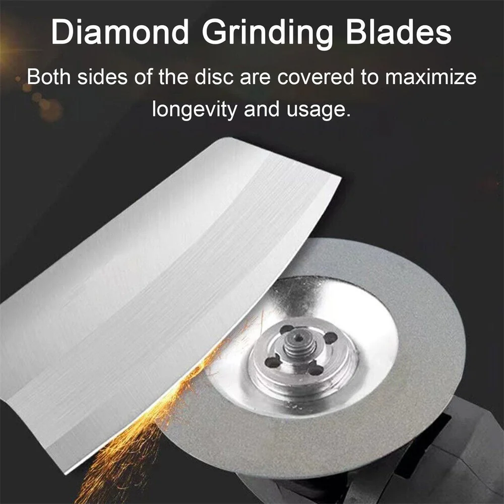 Grinding Disc 100mm Diamond Cut Off Discs Wheel Glass Cuttering Jewelry Rock Lapidary Saw Blades Rotary Abrasive Tools Grinding