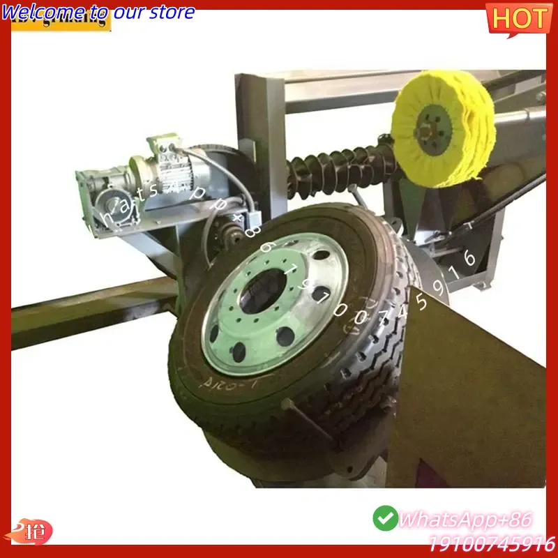 2026Hot ADV408 One Person Can Operate Truck and Car Aluminum Wheel Rim Polishing Grinding Machine