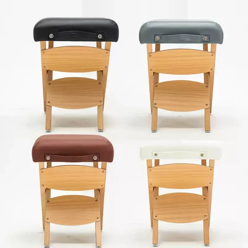 Nowe składane krzesło kosmetyczne, duże krzesło mistrzowskie, specjalne łóżko do masażu, stołek do akupunktury kosmetycznej, stołek do tatuażu, stołek do łóżka do masażu.