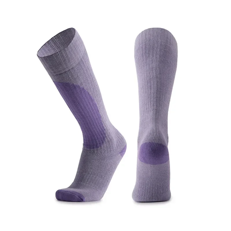 Chaussettes de ski épaisses pour l'extérieur, bas d'isolation astronomique, canadisme, randonnée, thermique, doux, 506, automne, hiver