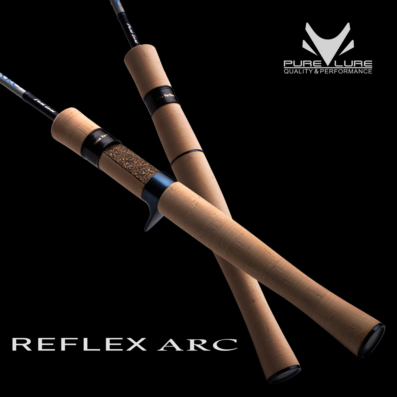 

PURELURE REFLEX ARC Flick Cast 0.5-12g BFS Rod 6FT Toray Carbon T1100 FUJI SIC Ring Full Cork Reel Seat Trout Perch Bass Pike