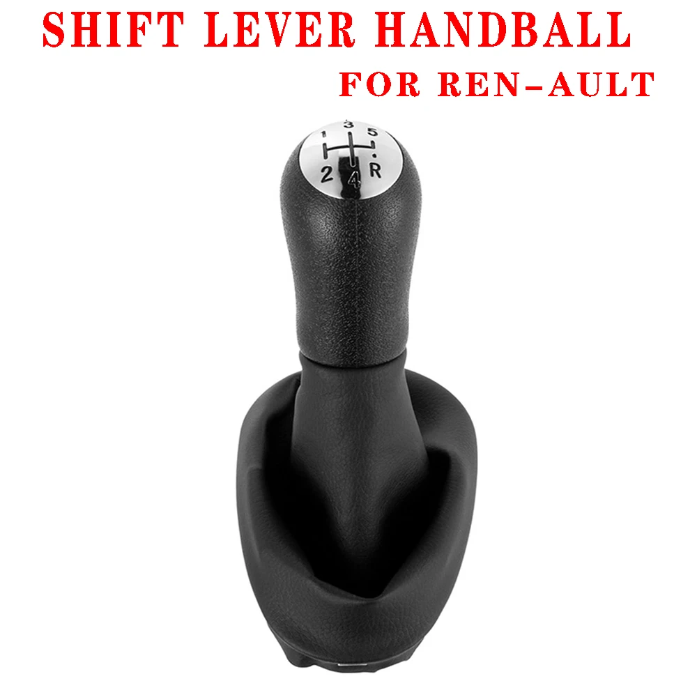 

For Renault Megan Gear Lever Dust Cover Leather Plastic Gear Shift Head Gear Lever Handball Accessories