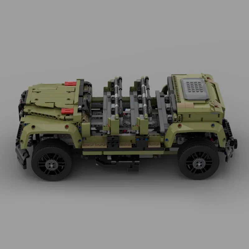 Moc Building Bricks Car Model Adventure EMV Off-road Vehicle Technology Modular Blocks Gifts Christmas Toys DIY Sets Assembly