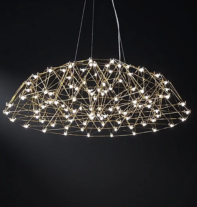 

Living Room Starry Sky Pendant Light 2025 New Designer Villa Dining Hall Creative Clothing Store Lighting Luxury High-end Lamp