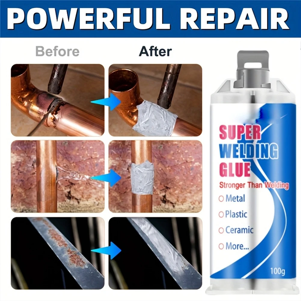 Industrial Epoxy-AB Glue Metal Repair Adhesive Super Welding Permanent Structural Steel And Iron Cold Weld Compound