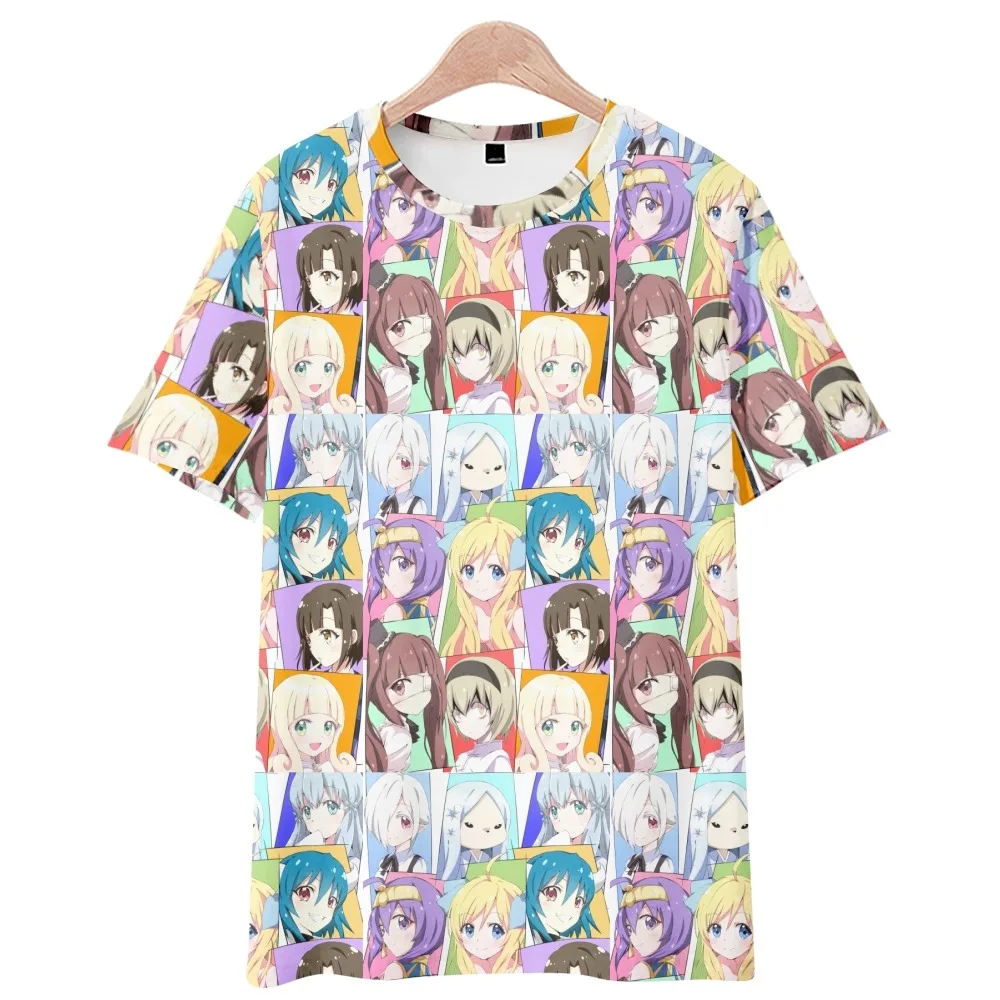 2022 3D Jashin-chan Dropkick X Anime Zomer T-shirt Nieuwe Vrouwen Mannen Zomer Korte Mouwen Fashion Tee