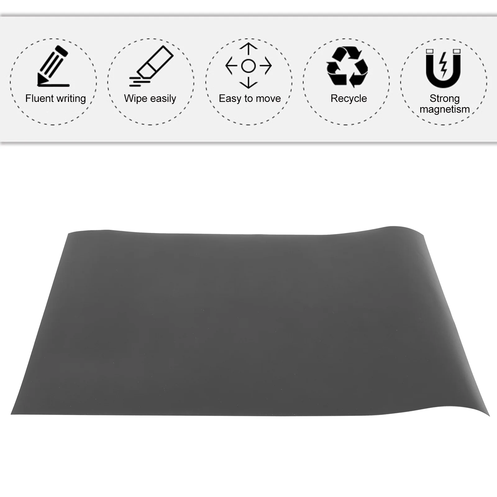 Magnetic Calendar for Fridge Blackboard Message Digital Planner Tablet with Pen Plastic Note Child