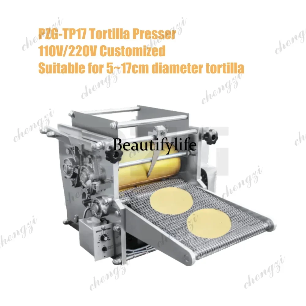 17/22/32cm Automatic Tortilla Making Machine Industrial Automatic Corn Mexican Tortilla Machine Grain Product Making Machines
