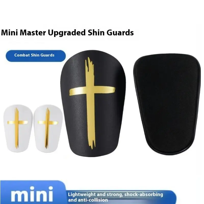 

Mini Football Shin Guards Shockproof Cushioned Shin Pads Small Size Soccer Leg Protective Gear For Youth Players