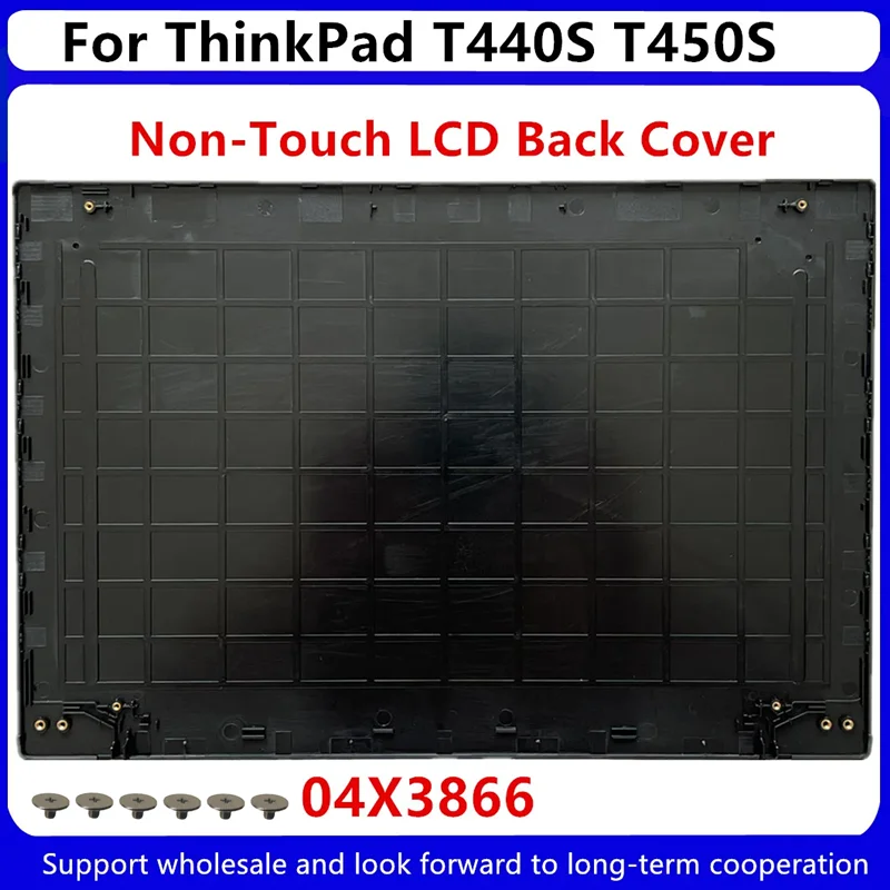 Lenovo thinkpad,T440s,t450s,04x3866用の交換用LCDバックカバー