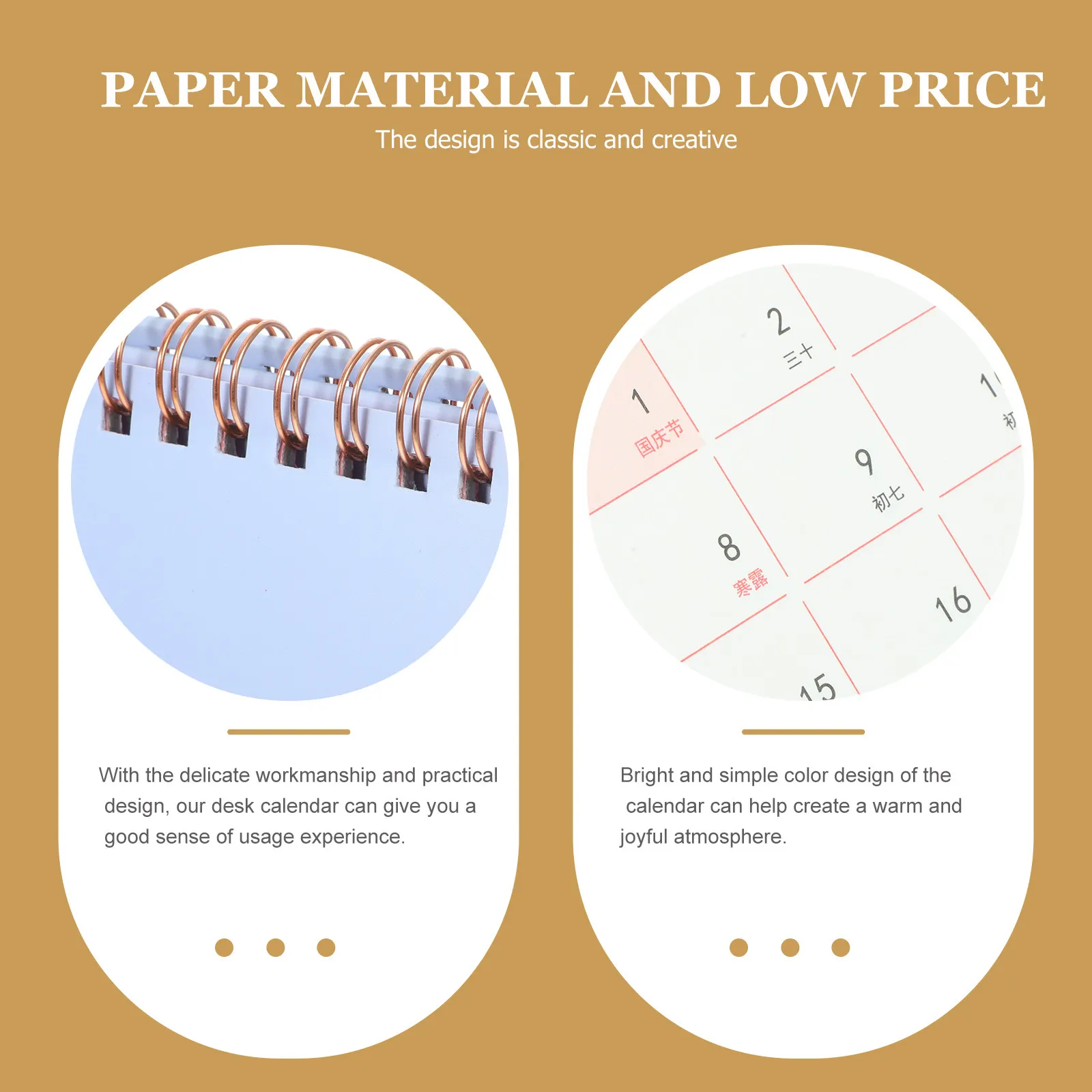 

Desk Calendar Small Stand Desktop That Stands up Standing Aesthetic Cute Blocks