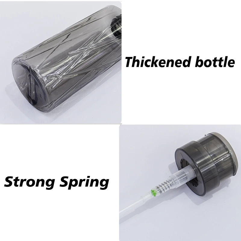 200ML Nail Storage Refillable Bottles Empty Liquid Press Pump Dispenser Makeup Nail Art Polish Remover Cleaner Manicure Tools