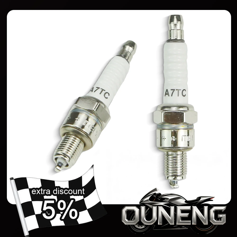 

A7TC For Honda GY6 GY6125 50cc 70cc 90cc 110cc 125cc 150cc ATV Dirt Bike Go Kart Scooter Motorcycle Spark Plug