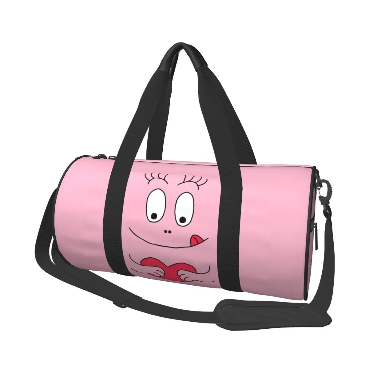 

Barbapapa Cartoon (23) Large Duffle Gym Bag Multi-Functional Duffle Travel Bags Handbags Fitness bag