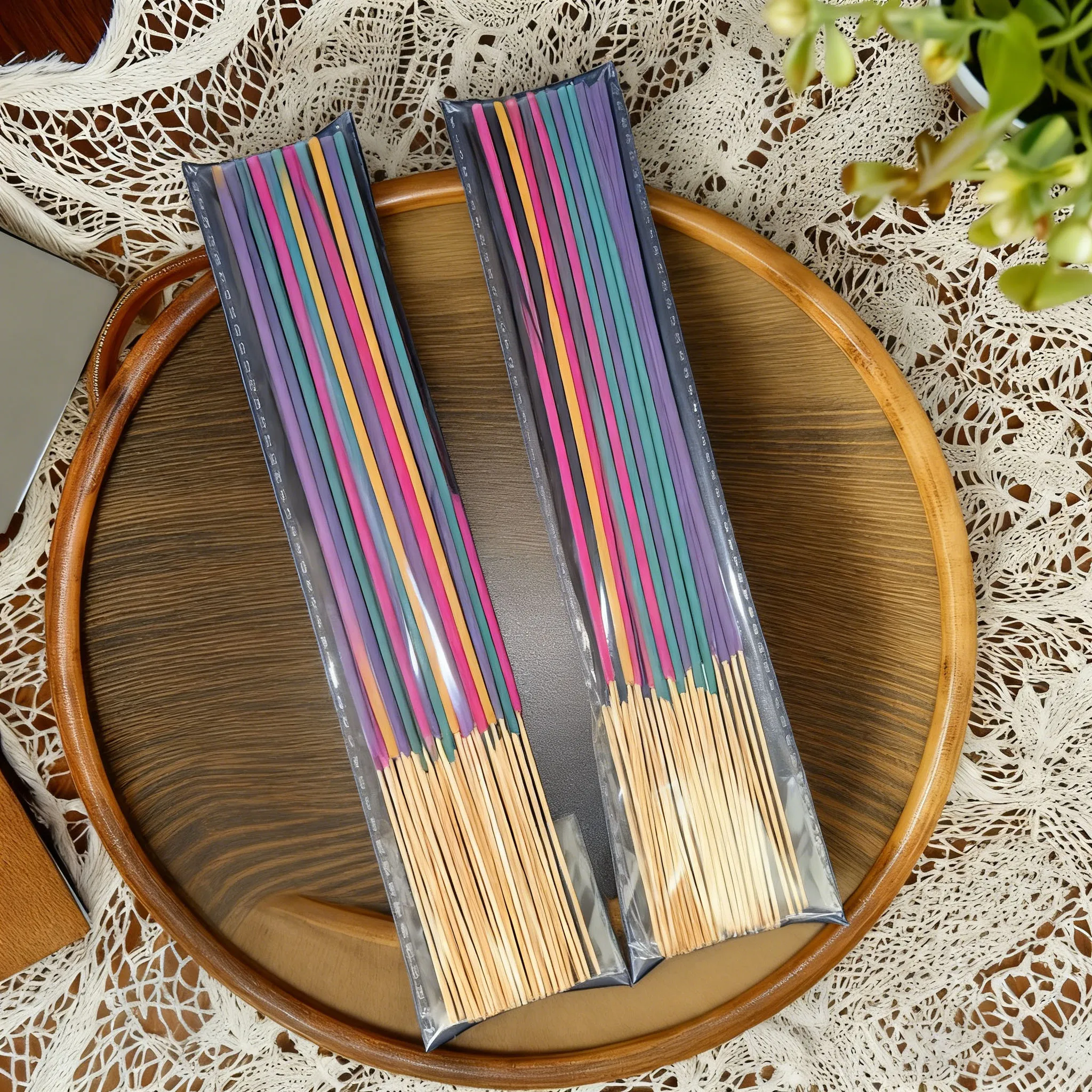 50/100/200/400 قطعة، أعواد البخور الممتازة، النكهات: زهر الكرز، الياسمين، النعناع، الفانيليا، الورد، الخزامى، خشب الصندل، الأوكالبتوس، أسلوب البوب، الفن الأدبي، مناسبة للأماكن الداخلية والخارجية واليوجا وغيرها من الأماكن