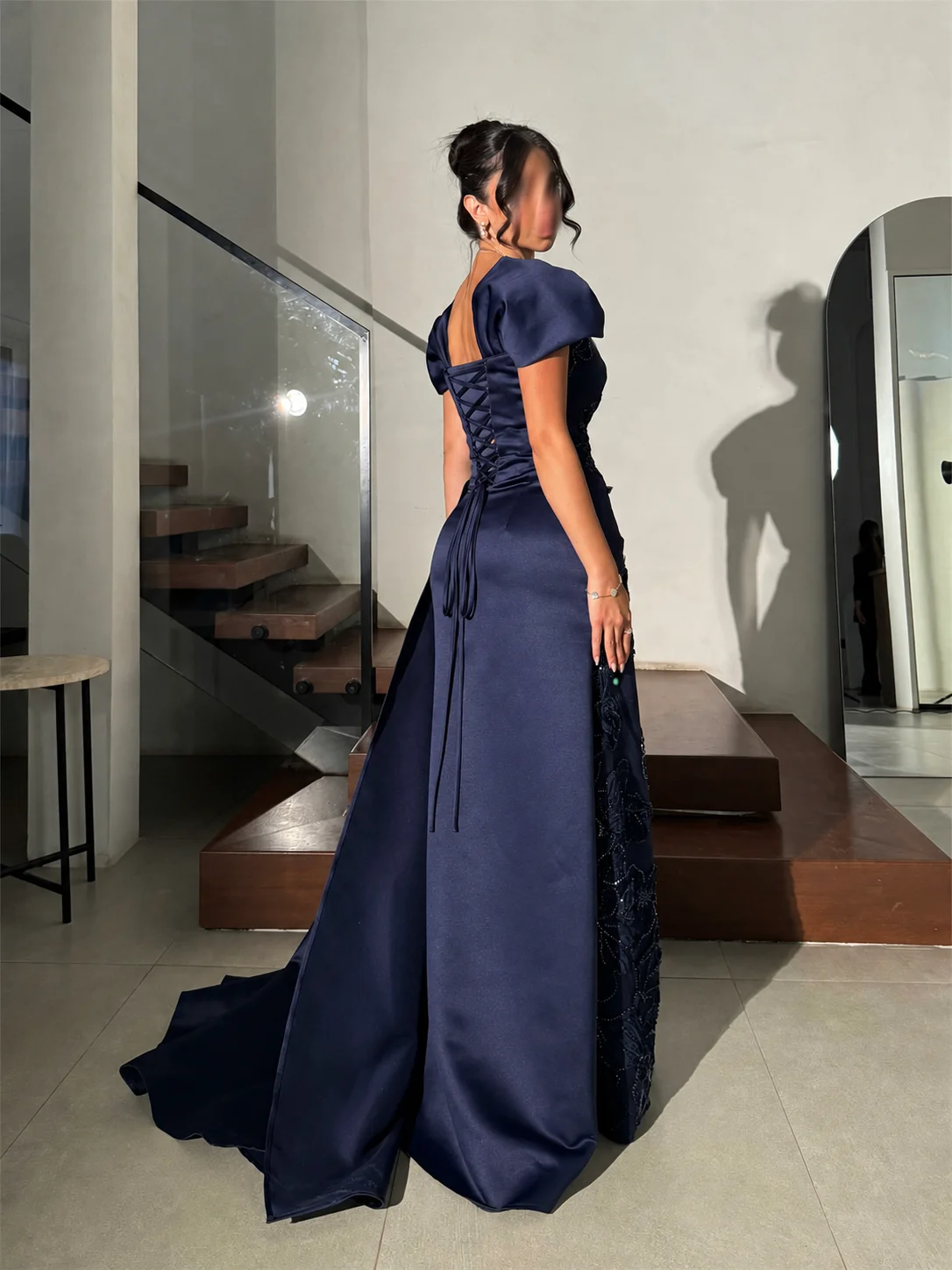 Loretta Gaun Formal Khusus untuk Acara Khusus Gaun Acara Khusus Gaun Prom Gaun Malam Wanita Mewah FBساتة