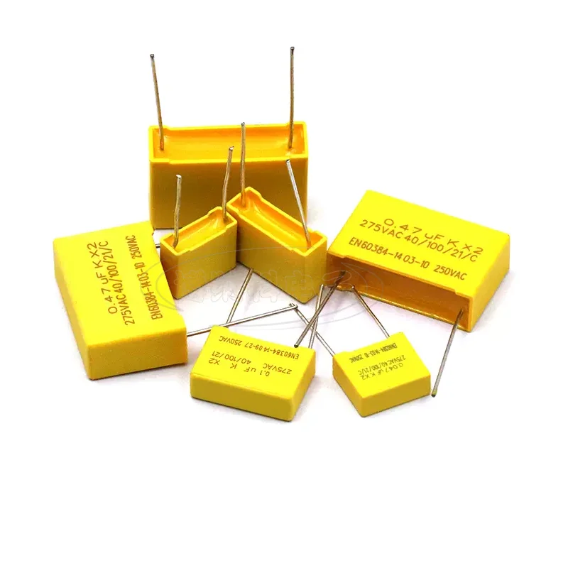 

10pcs X2 Safety capacitor 10mm 275VAC 275V 0.01UF 0.022UF 0.033UF 0.047UF 0.1UF 0.15UF 0.22UF 0.33UF 0.47UF Polypropylene film