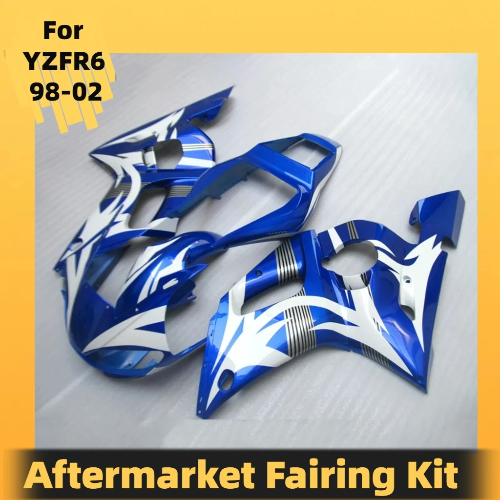

Free Custom Fairings for YAMAHA R6 98 99 00 01 02 ABS Cowling Injection Bodywork Set Motorcycle R6 1998 1999 2000 2001 2002