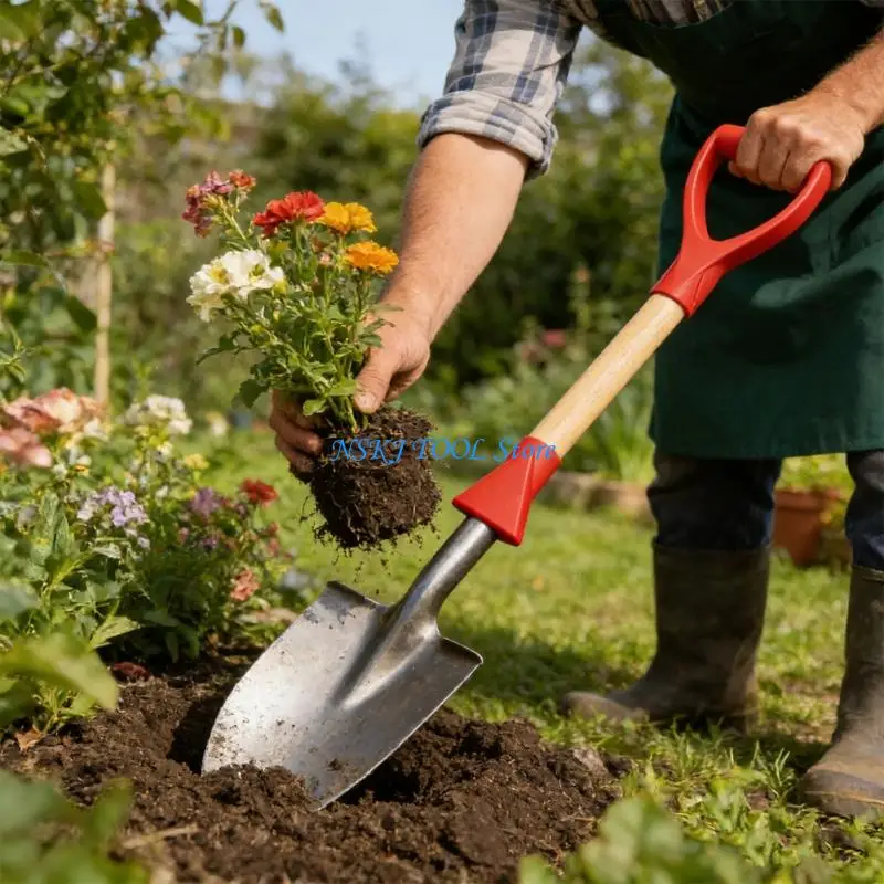L8RC Easy Installation Plastic Shovel Handle For Digging Weeding Yard Maintenance Job