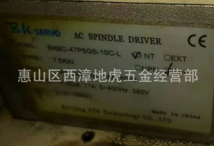 

Genuine CTB BKSC-47P5GS-10C-L Super Synchronous AC Servo Spindle Motor Driver