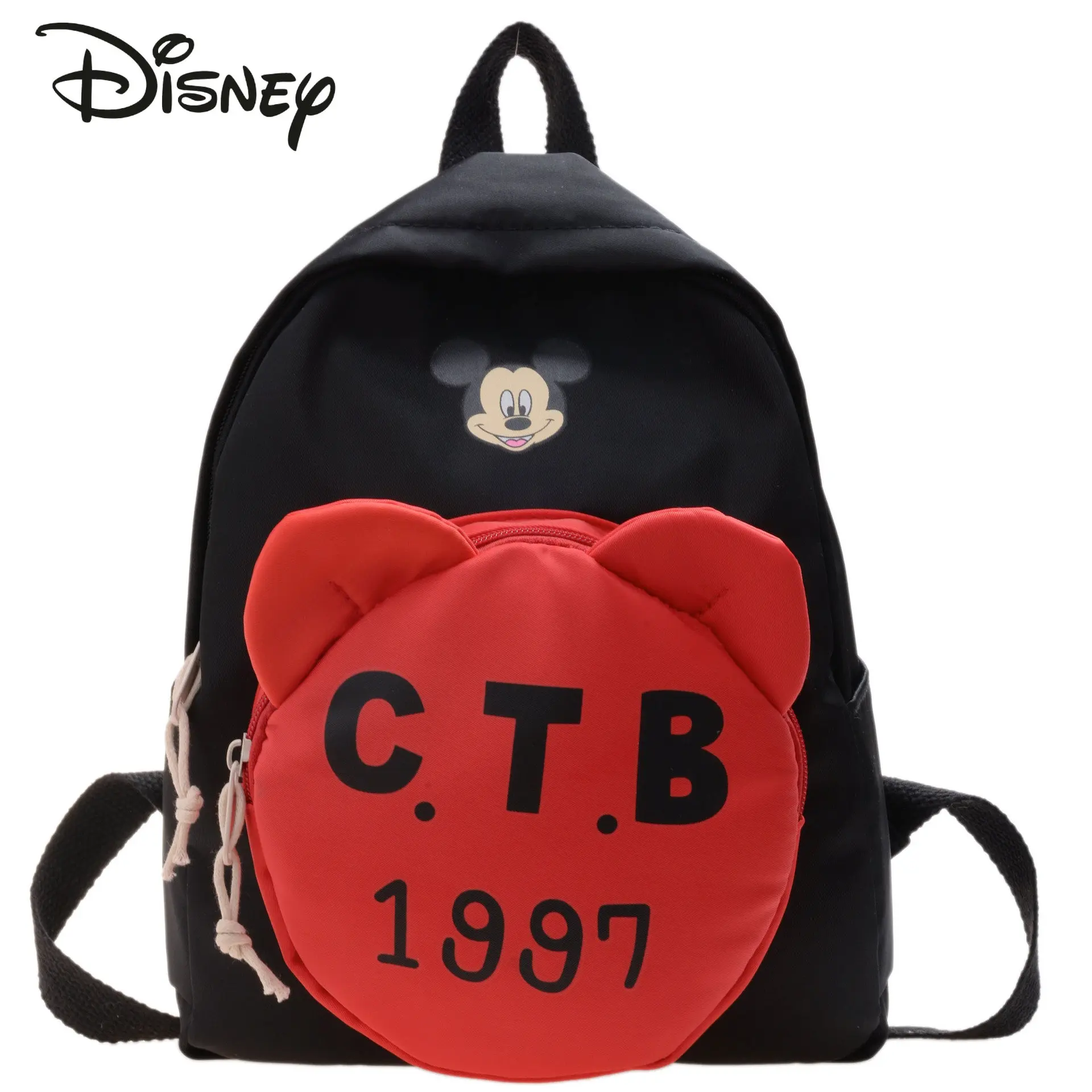 Disney Mickey Children's Backpack Fashion High Quality Student Backpack Casual Versatile Multifunctional Storage Backpack