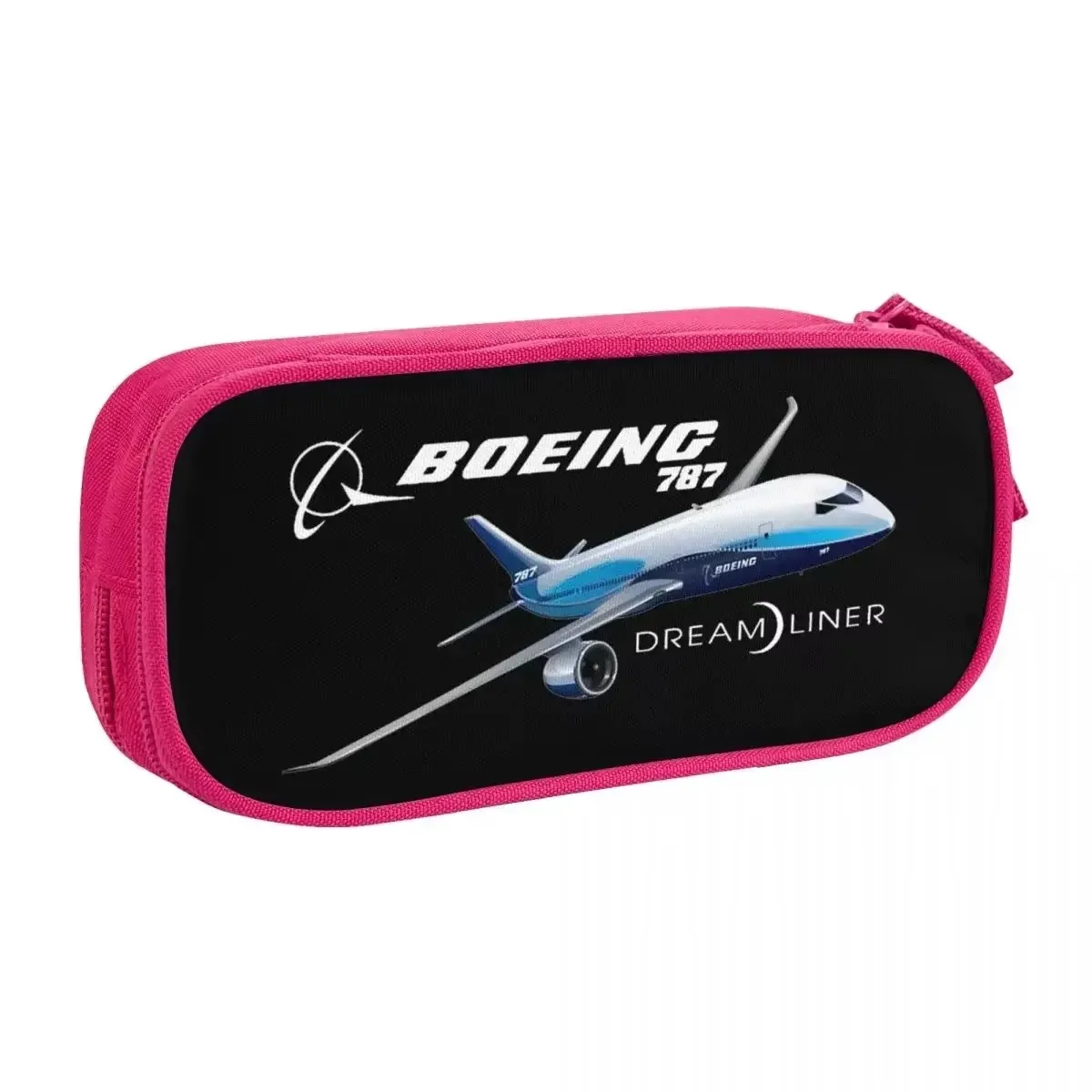 

Boeing 787 Dreamliner Pencil Case Lovely Airplane Pen Bag Girls Boys Large Storage Office Cosmetic Pencilcases