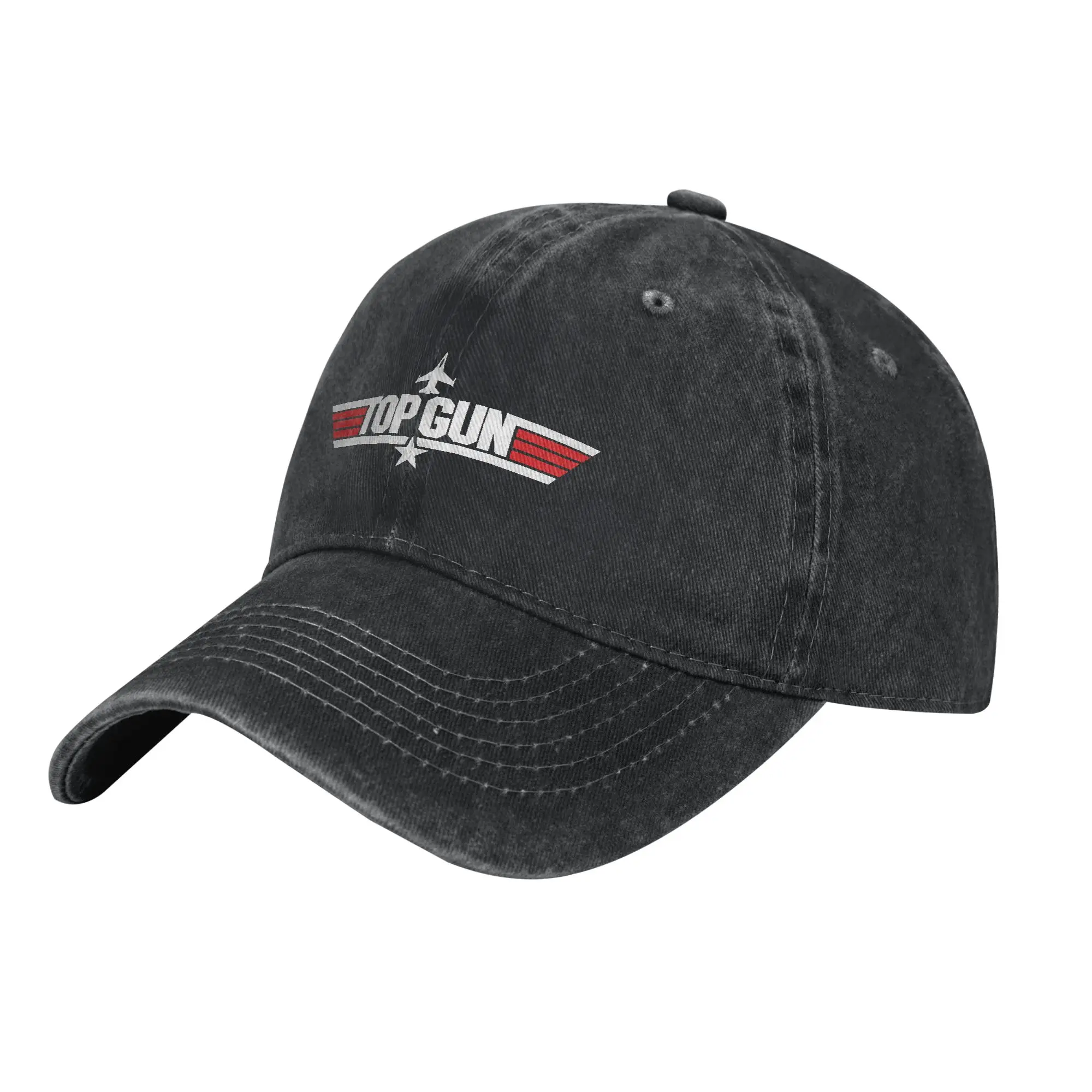 Custom Tops Guns Baseball Cap Outdoor Women Men's Adjustable Fighter Aircraft Air Force Film Dad Hat Summer