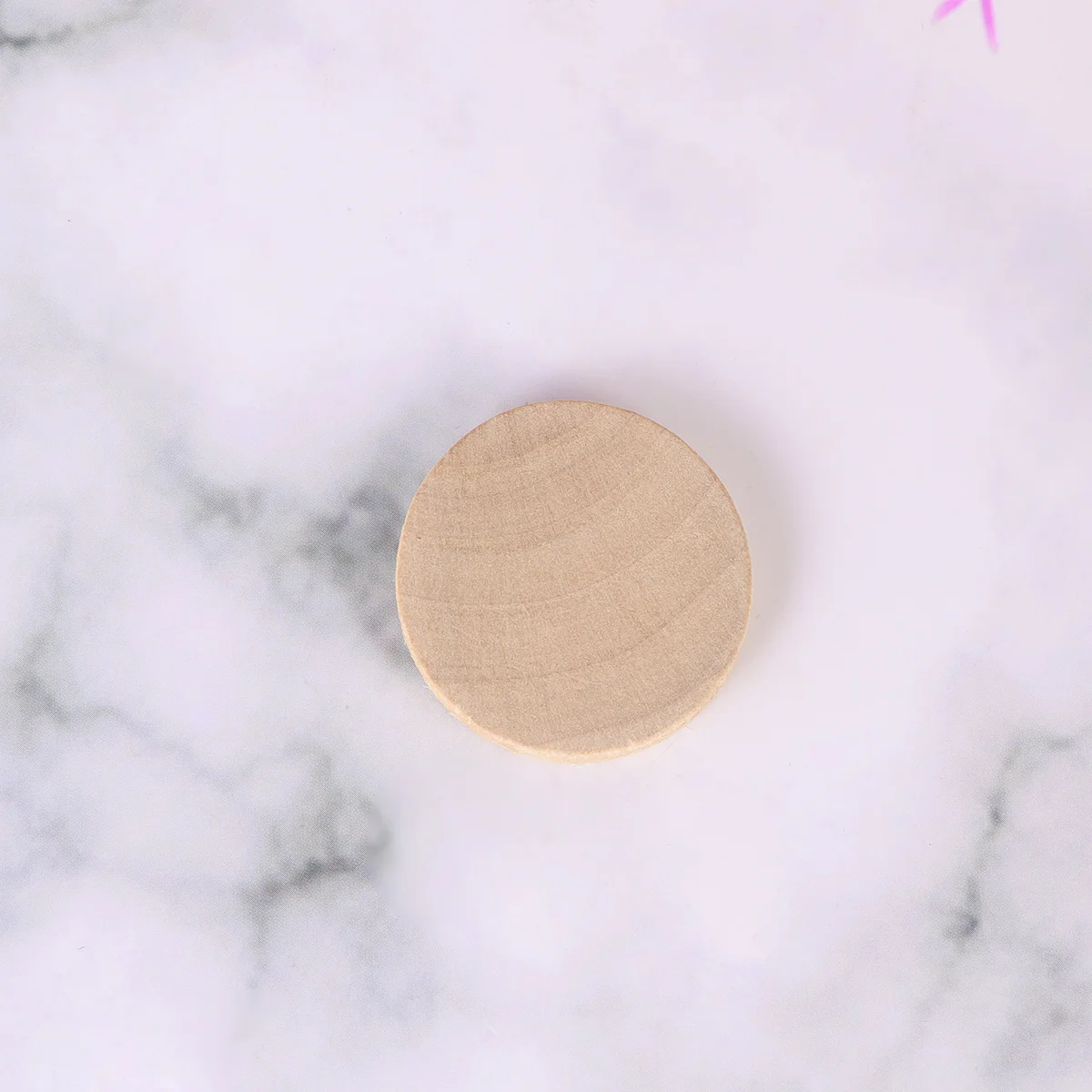 

50pcs Discs 30Mm Width 5Mm Thickness Natural Diy Costume Buckle Decor Craft Supplies Eco-Friendly Durable Piece