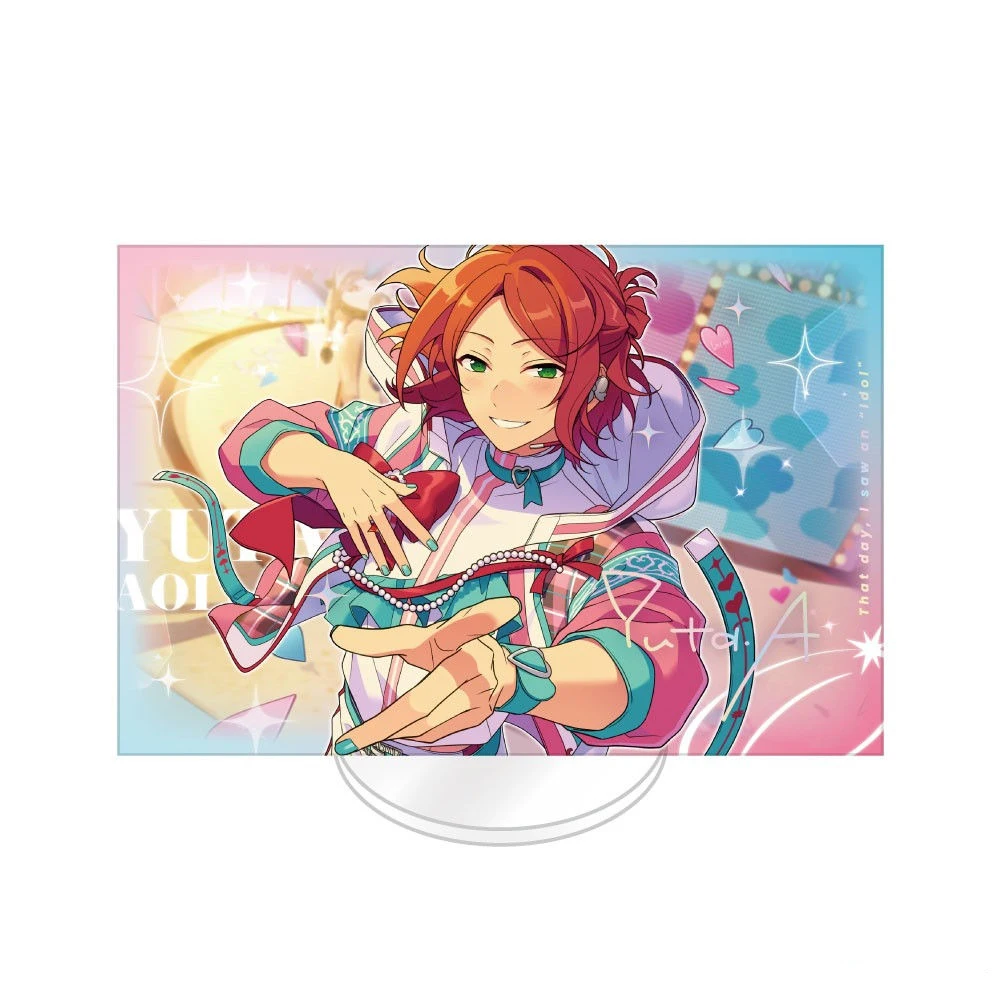Loen Anime Store Ensemble Stars!! Wataru Hibiki Eichi Tenshouin Hokuto Hidaka Acrylic HD Figure Stand Fans Charm Gifts About15cm