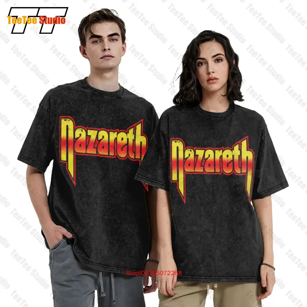 New Dtg Dtf Vintage Oversized T-Shirt Nazareth Expect No Mercy Size KXRU