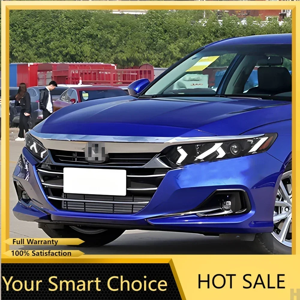

Модифицированные автомобильные передние фонари для Honda Accord 2018-2023, светодиодные автомобильные фары в сборе, обновленный объектив проектора в стиле Lamborghini
