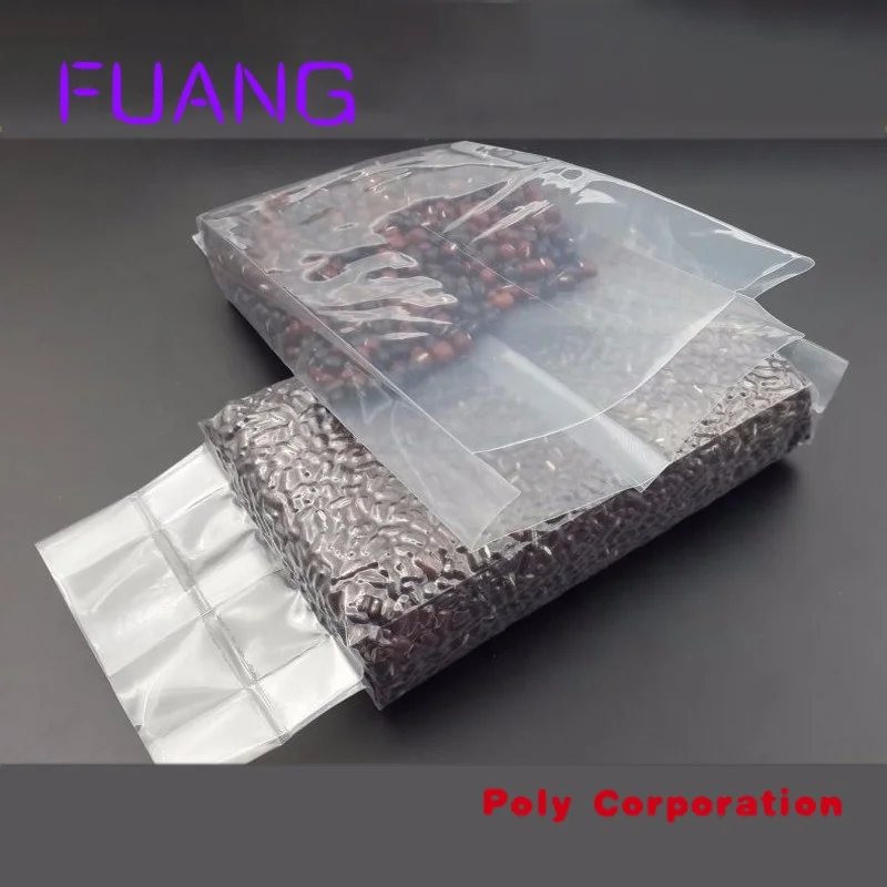 Transparante Pa/Pe Rijstzak Vacuüm Rijstbaksteenzak Verpakkingszakje Rijstvacuümverpakking