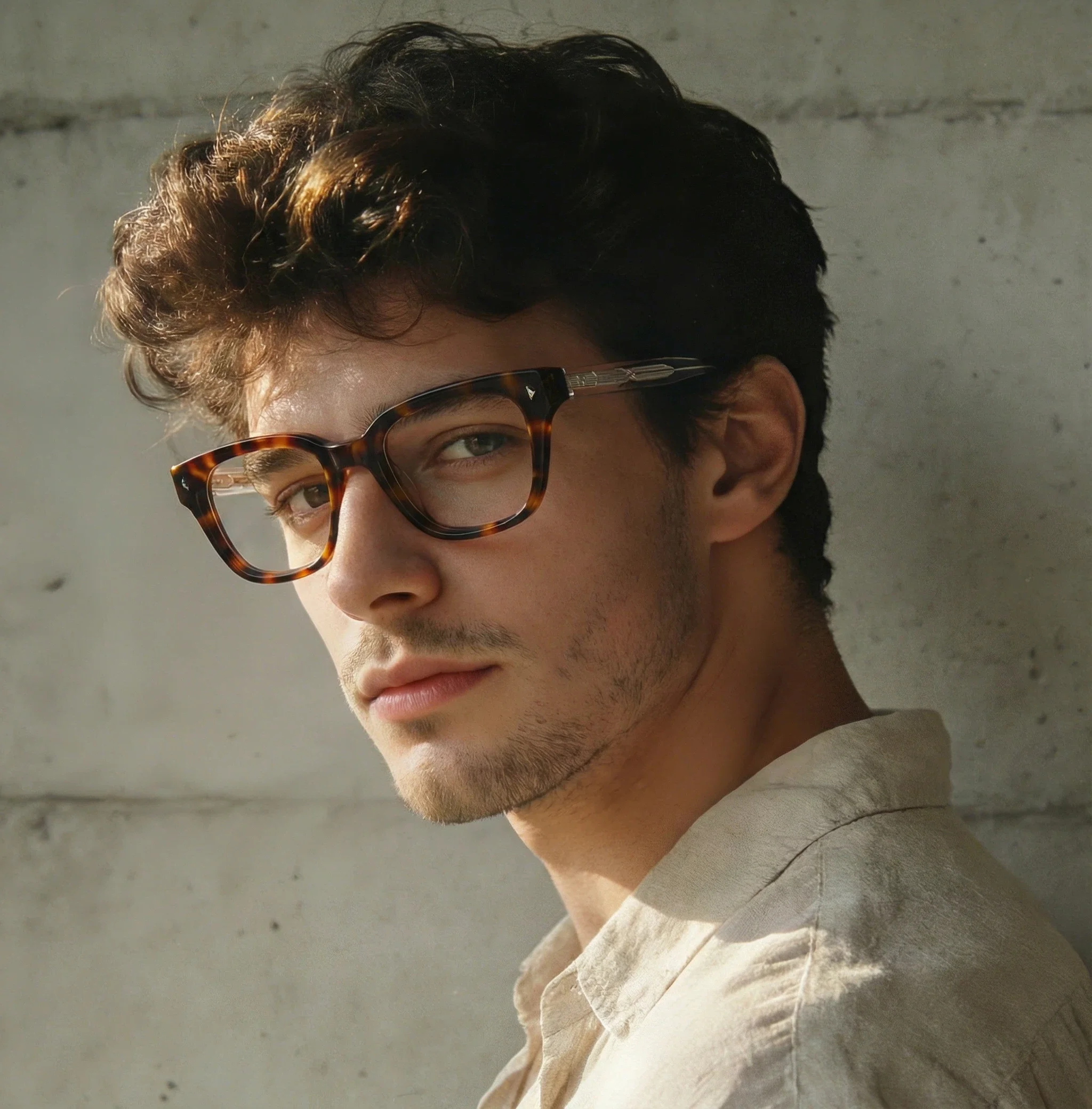 

VZONE New High Quality Retro Rivet Tortoise Acetate Optical Frames Women Eyeglasses Eyewear