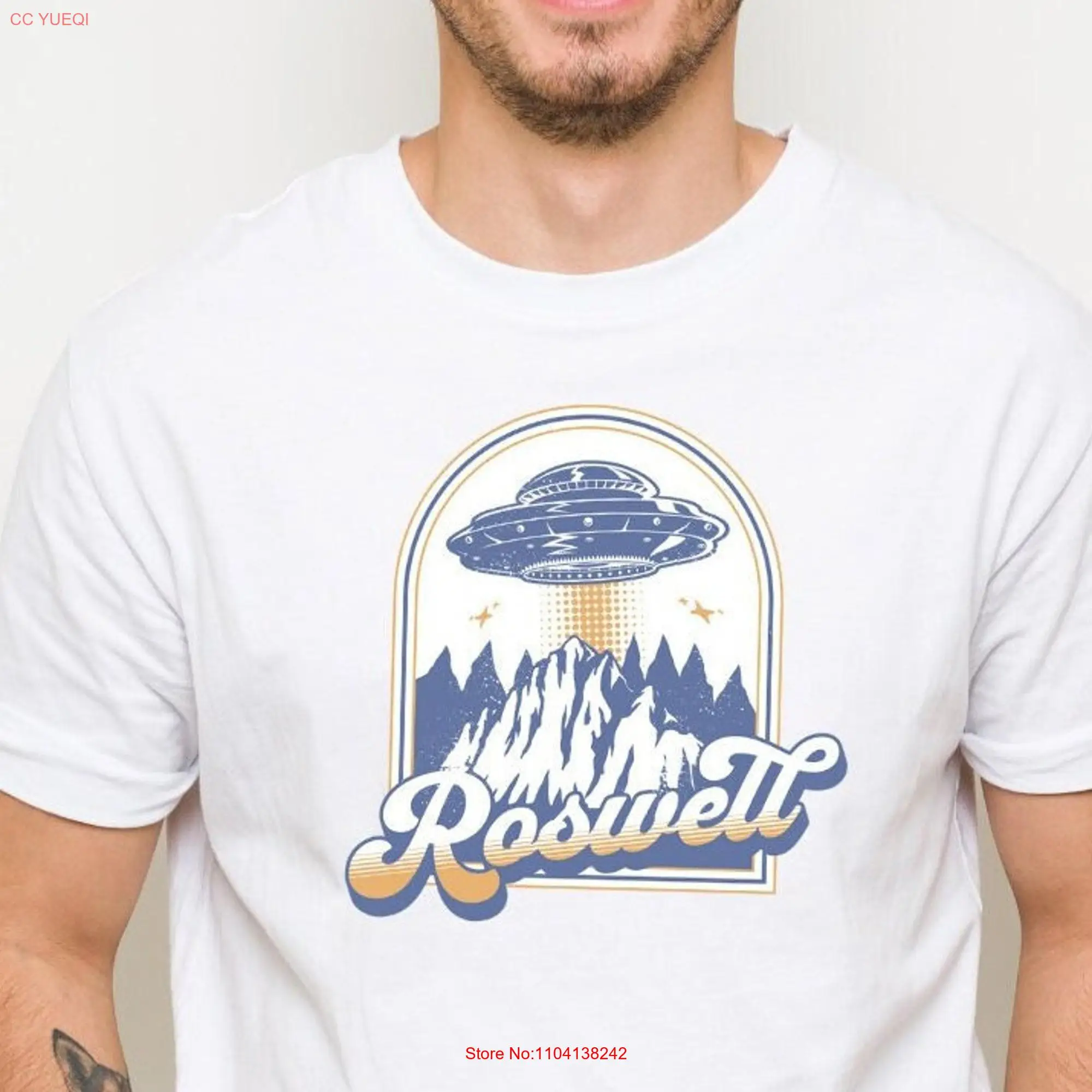 Roswell UFO T shirt New Mexico NM World Day Visit Tourist Alien Lover  long or short sleeves