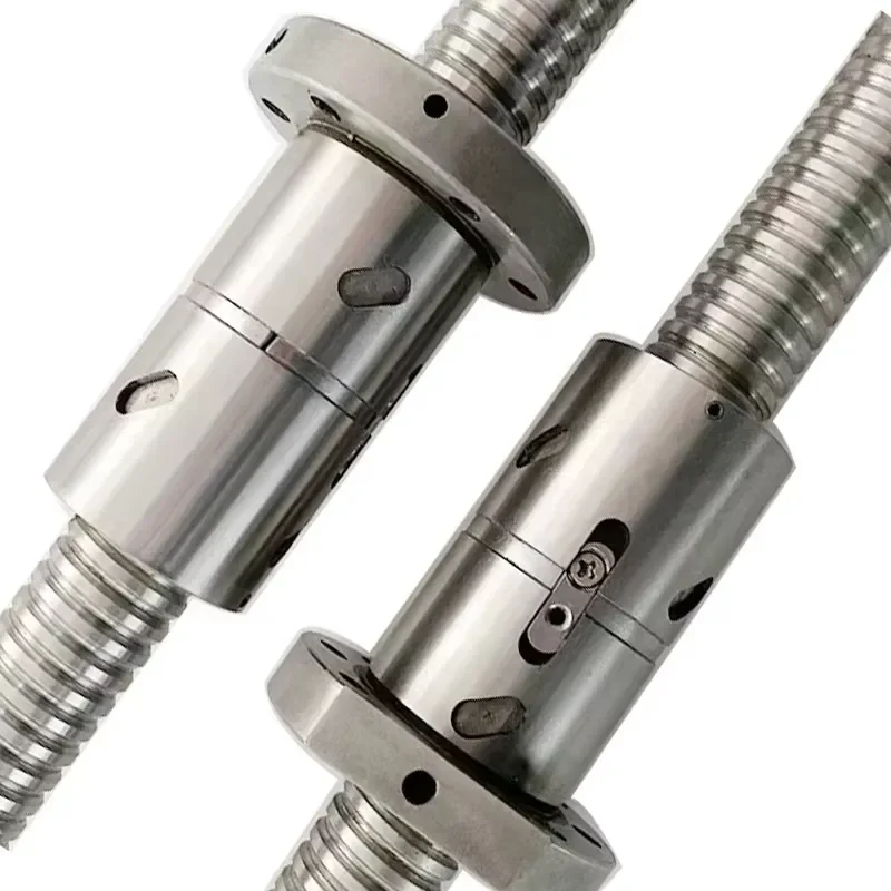 CNC Lead Screw Rotating Nut 20mm Ball Screw Cnc Linear Guide Ground Ballscrew DFI 4005 4010