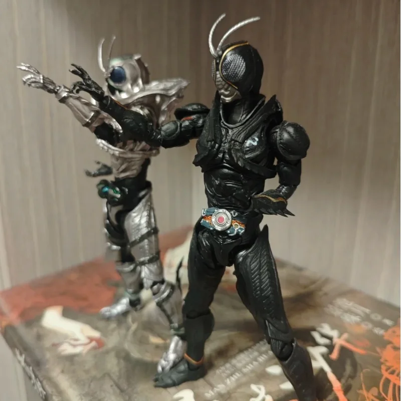 In Stock High Quality Mask Rider Shf Black Sun Shadowmoon Model Action Figures Toy Decoration Festvial Trendy Toy Surprise Gifts
